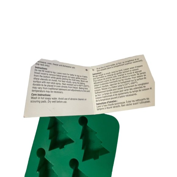 CHRISTMAS TREE Silicone Candy Mold/ Bakeware Silicone MoldFlexible Silicone - Picture 4 of 5